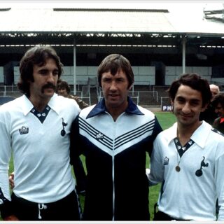 Ricky Villa Keith Burkinshaw Ossie Ardiles