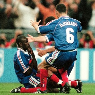 Lilian Thuram France Croatia 1998