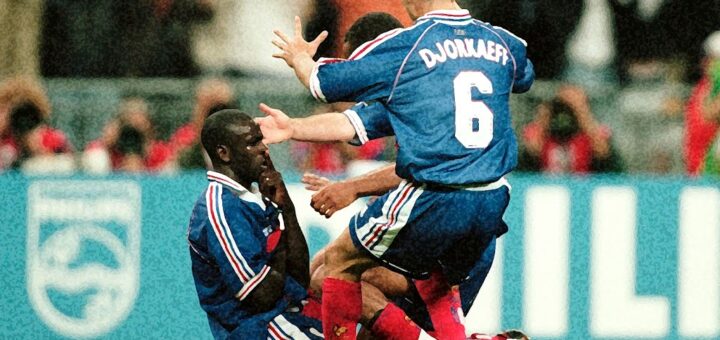 Lilian Thuram France Croatia 1998