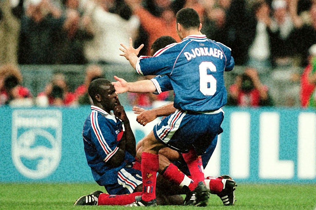 Lilian Thuram France Croatia 1998