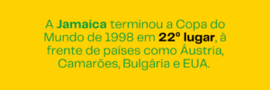 Jamaica 1998 Copa do Mundo