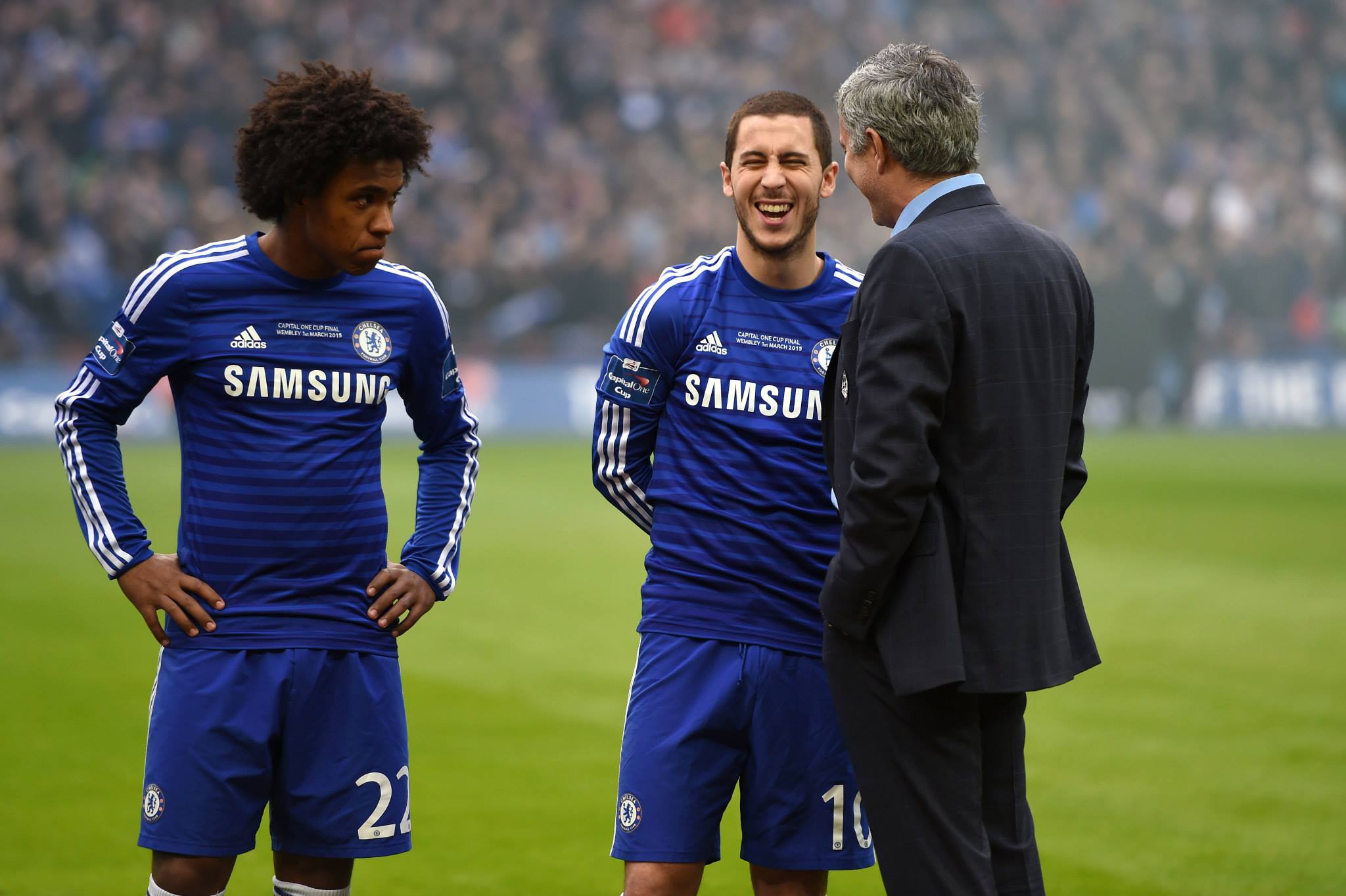 Willian Hazard Mourinho Chelsea