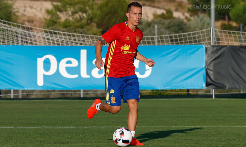 Grimaldo na seleção sub-21