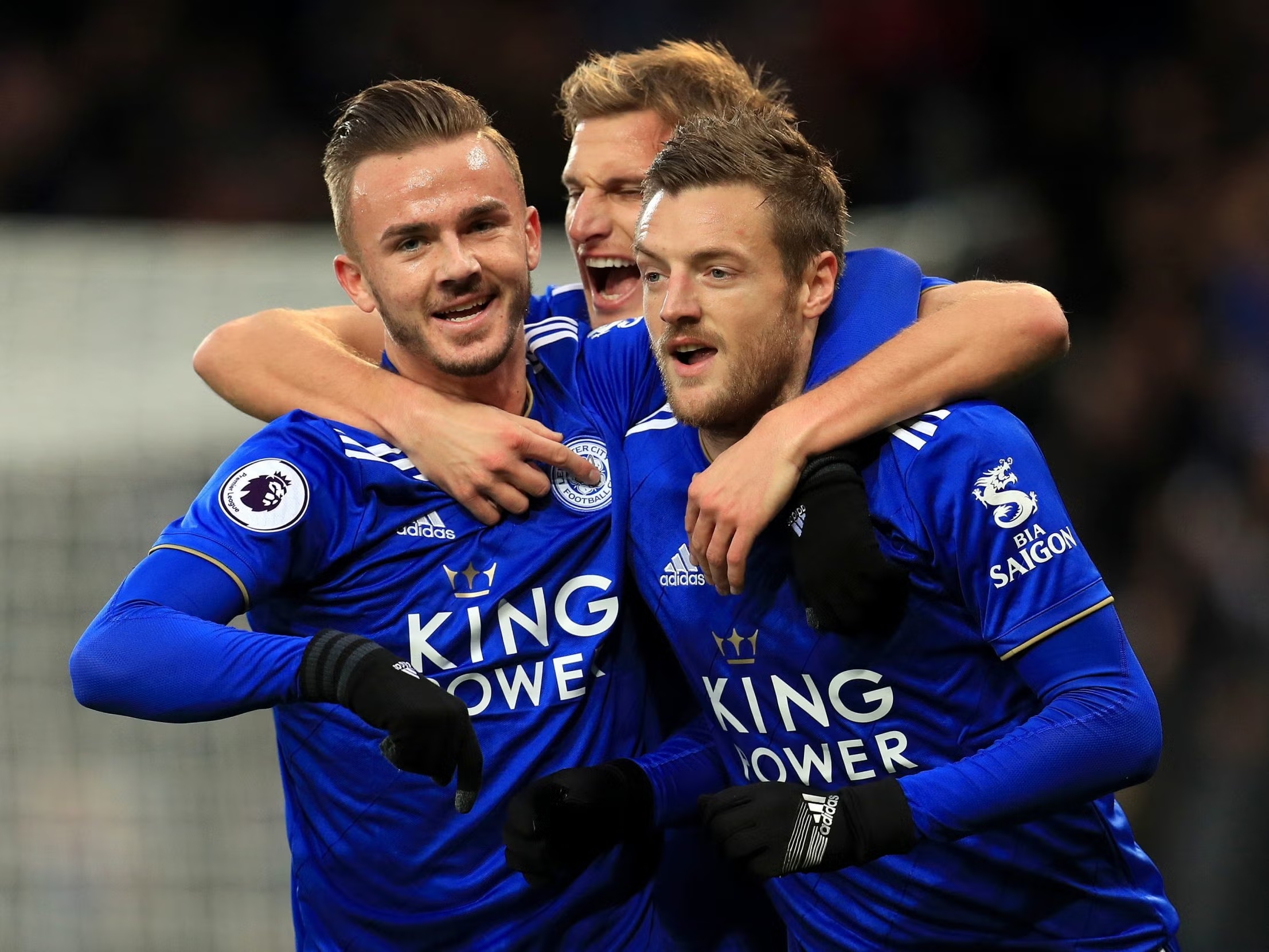 Leicester Maddison Vardy Albrighton
