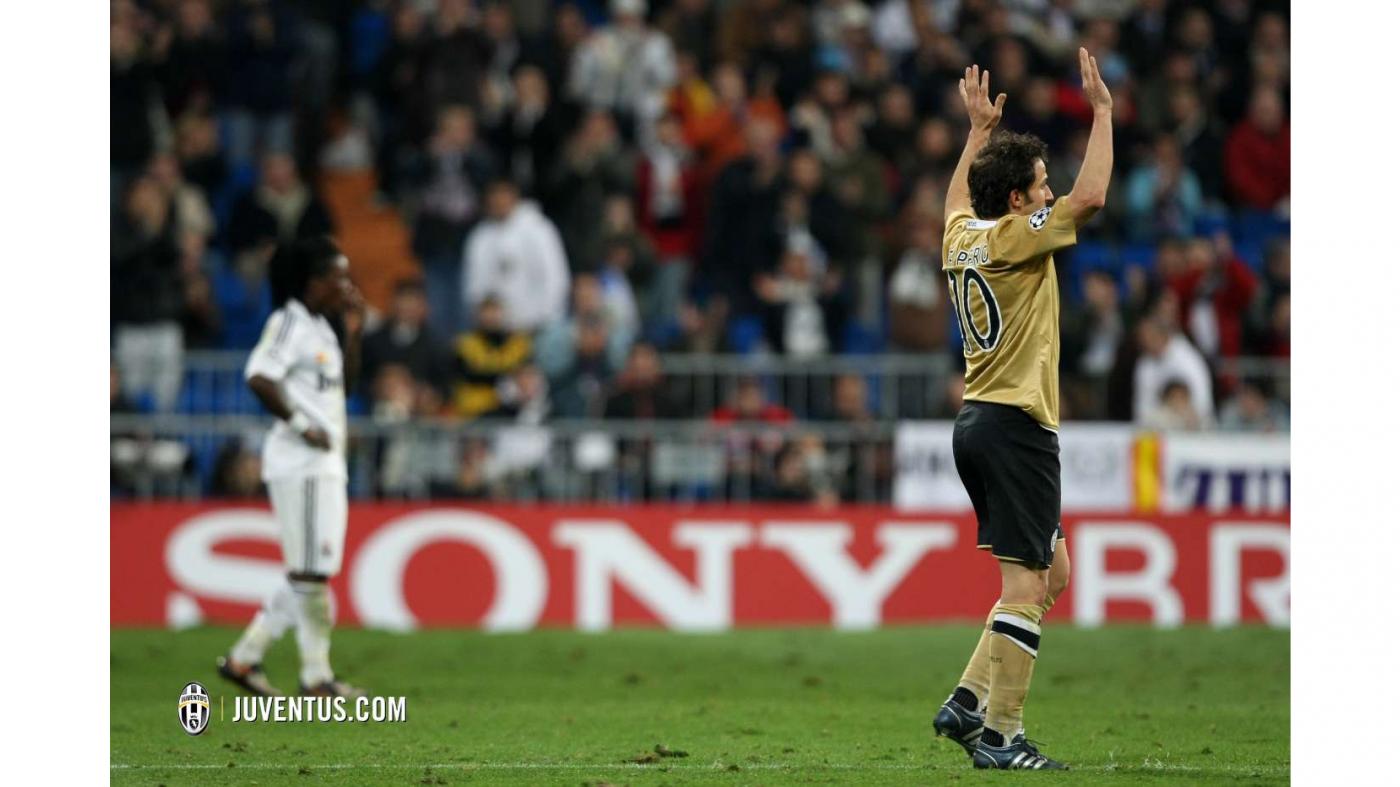 Alessandro Del Piero Juventus Real Madrid