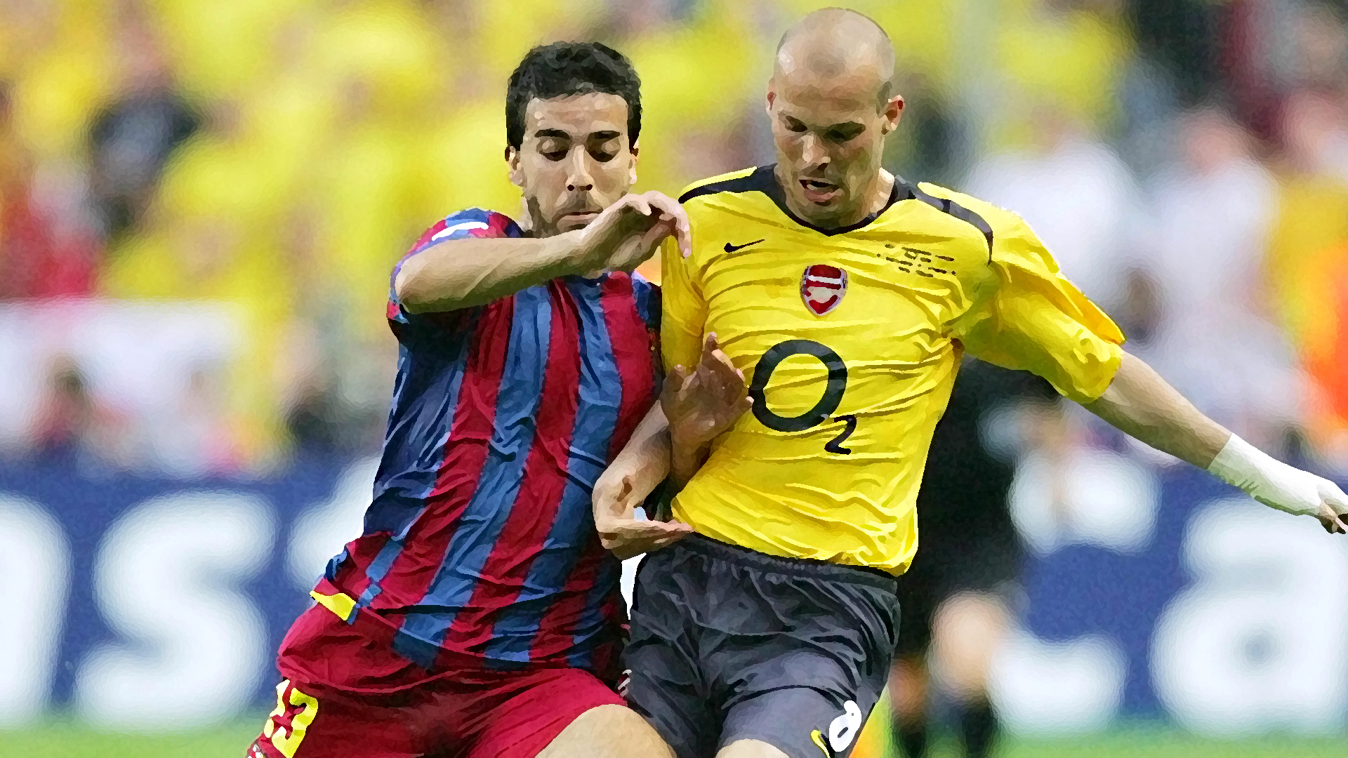 Oleguer Champions League Final Arsenal Ljungberg