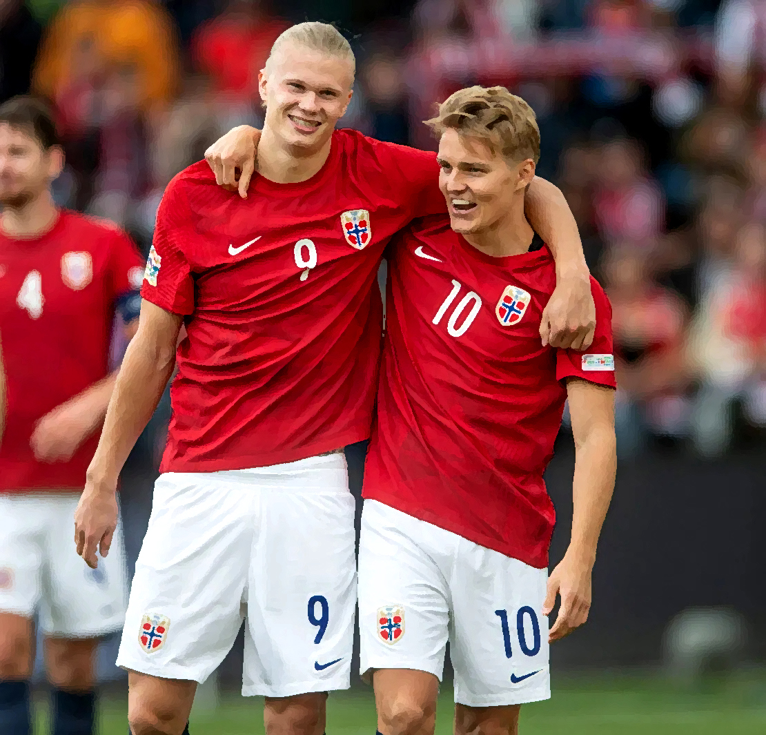Haaland Odegaard