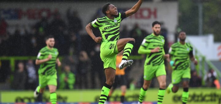 Forest Green Rovers Celebrates