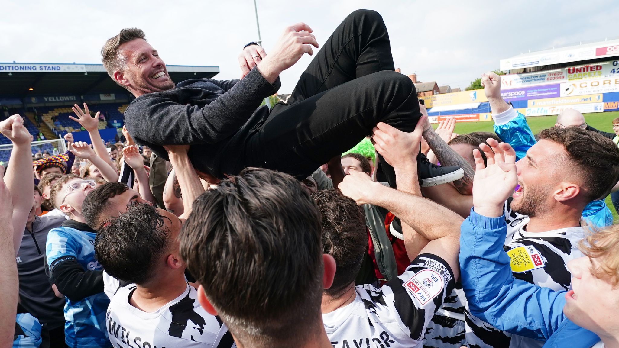 Rob Edwards Forest Green Rovers champions