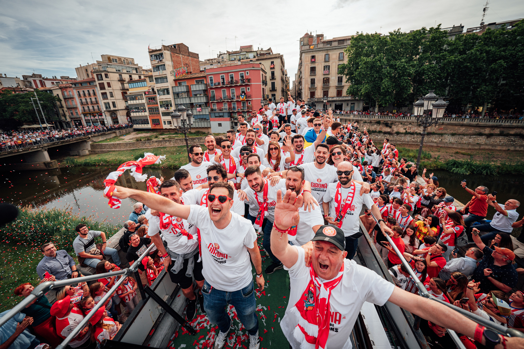 Girona Ciudad celebra europa