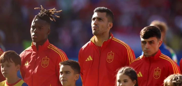 Nico Williams, Rodri and Pedri for Spain