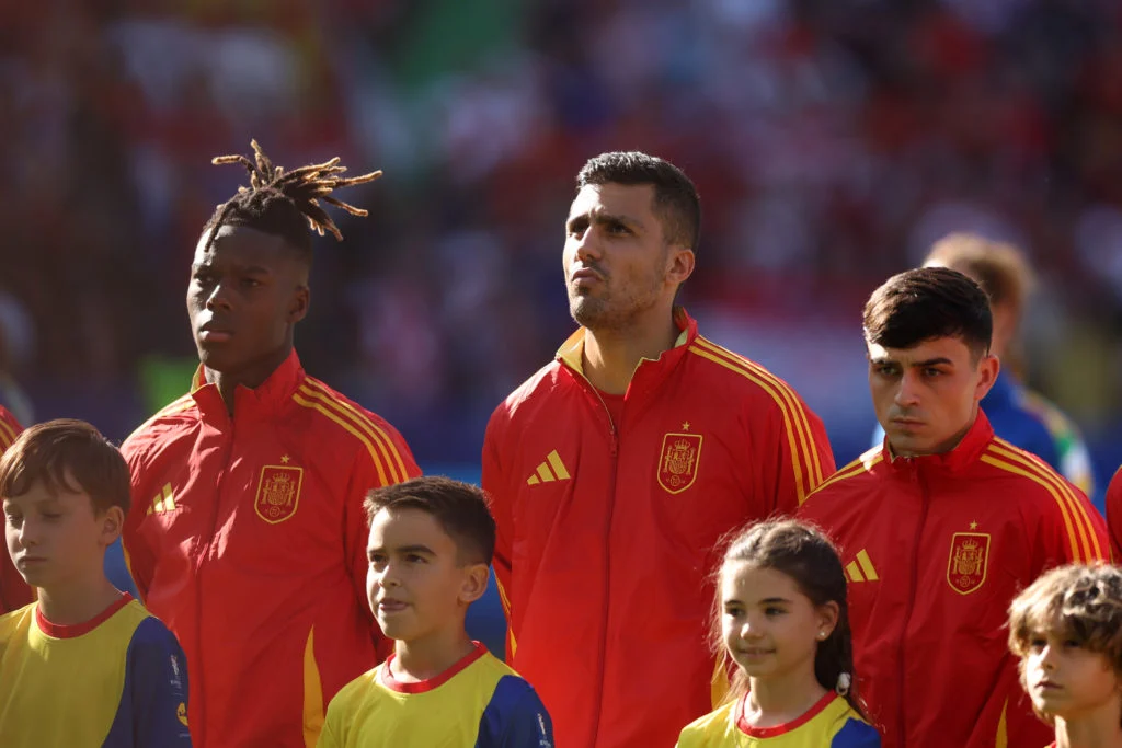 Nico Williams, Rodri and Pedri for Spain